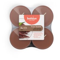 Een afbeelding van Bolsius Geurlichten maxi true scents old wood