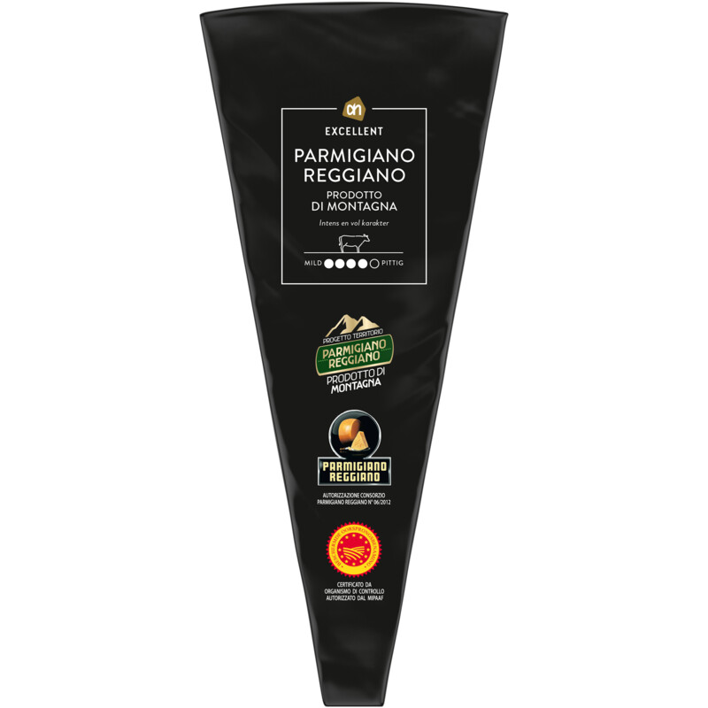Een afbeelding van AH Excellent Parmigiano reggiano montagna 32+