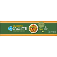 Gele linzen spaghetti