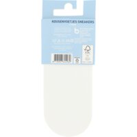 Een afbeelding van AH Kousenvoet sneaker katoen wit mt 35-38