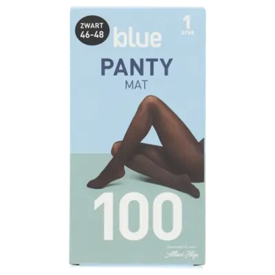 pdp-image-AH Panty zwart 100 denier maat 46-48
