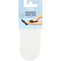 Afbeelding van Blue Kousenvoet sneaker badstof wit mt 35-38