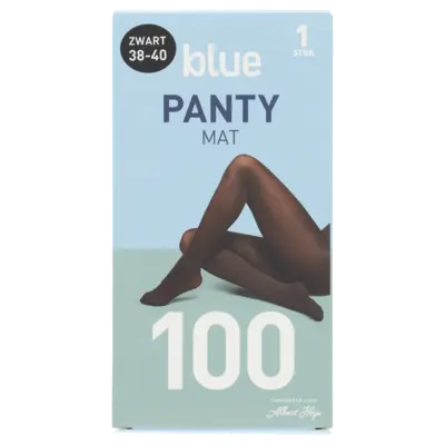 pdp-image-Blue Panty zwart 100 denier maat 38-40