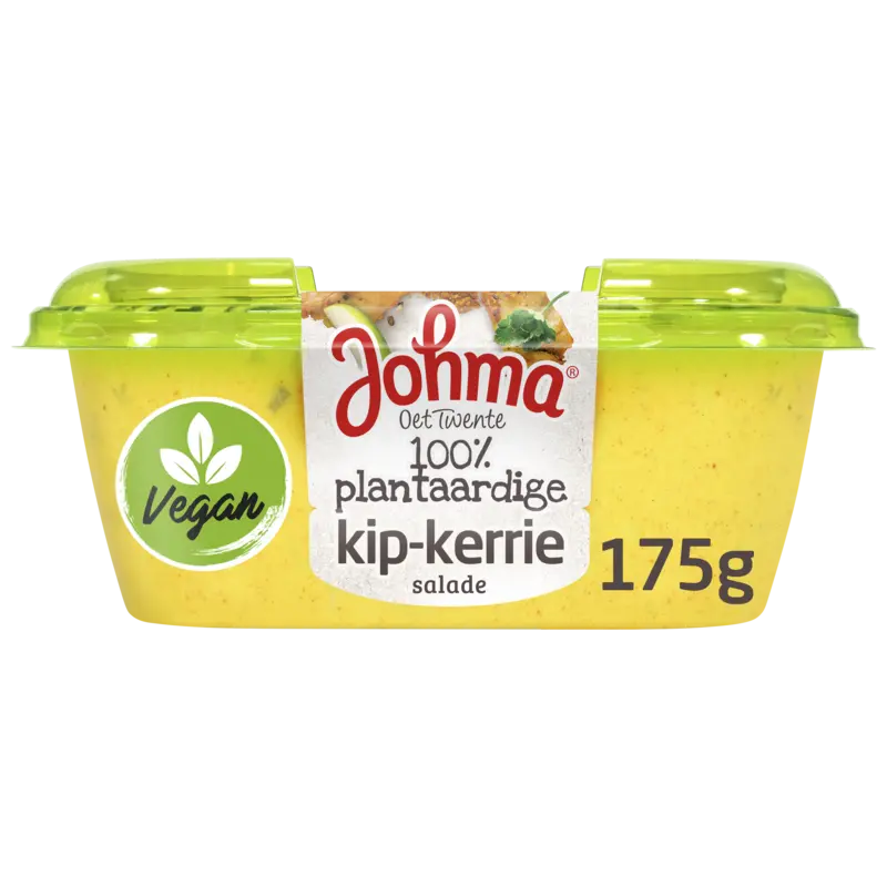 Johma 100% plantaardige kip-kerriesalade