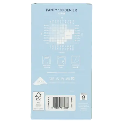 pdp-image-AH Panty zwart 100 denier maat 46-48