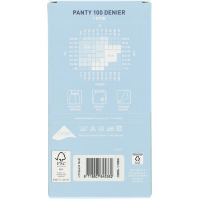 pdp-image-Blue Panty zwart 100 denier maat 38-40