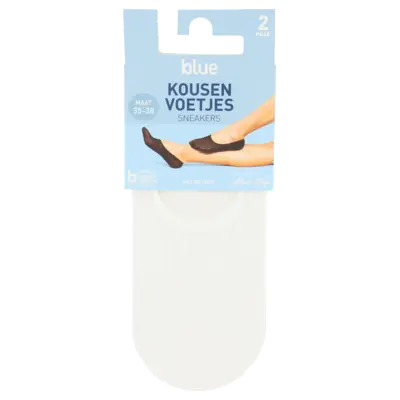 pdp-image-AH Kousenvoet sneaker katoen wit mt 35-38
