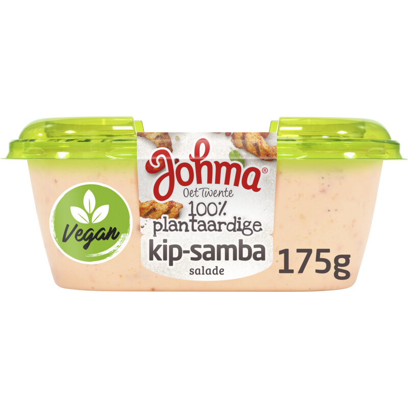 Een afbeelding van Johma 100% plantaardige kip-sambasalade