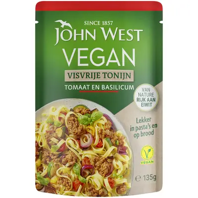 pdp-image-John West Vegan visvrije tonijn tomaat