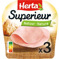 Een afbeelding van Herta Ham superieur 3 sneden bel