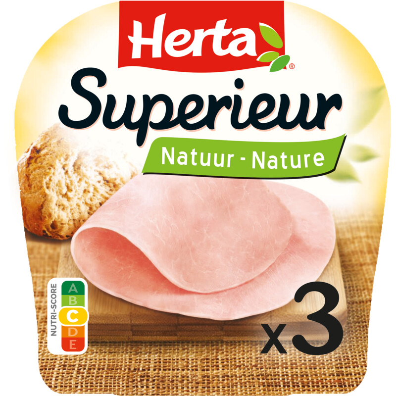 Een afbeelding van Herta Ham superieur 3 sneden bel