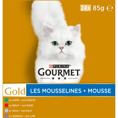 pdp-image-Gourmet Gold mousse met konijn rund kalf lam