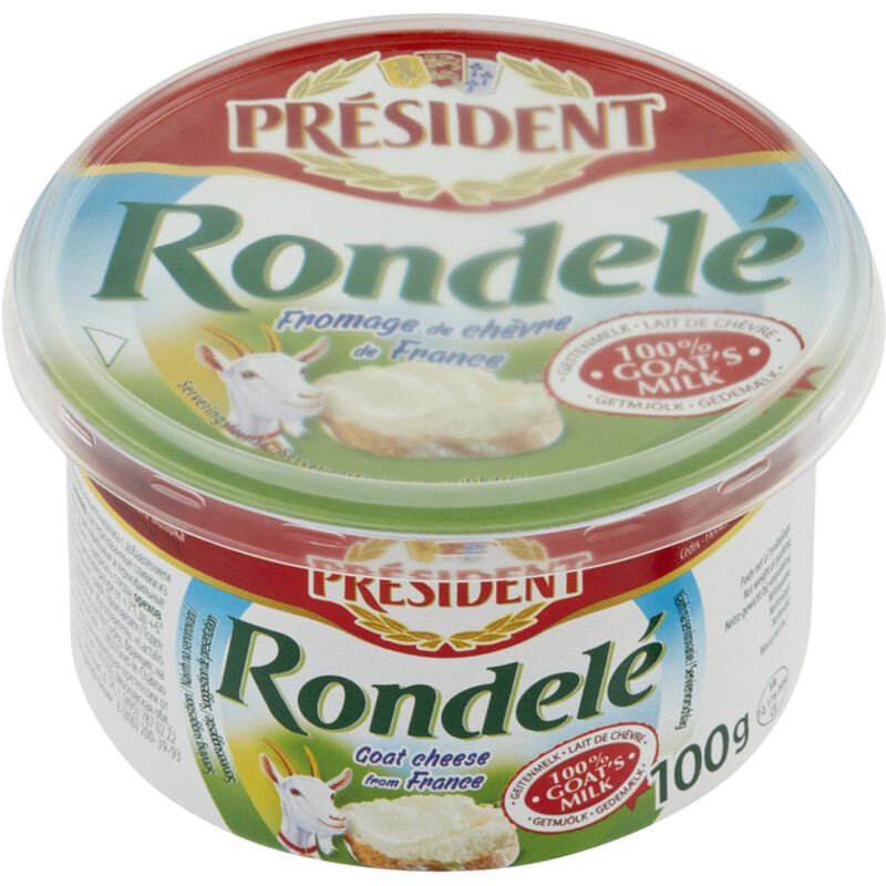 Een afbeelding van Président Rondelé fromage de chèvre de France