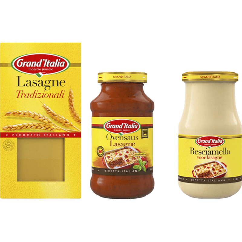 Een afbeelding van Grand'Italia Lasagne voordeel bundel