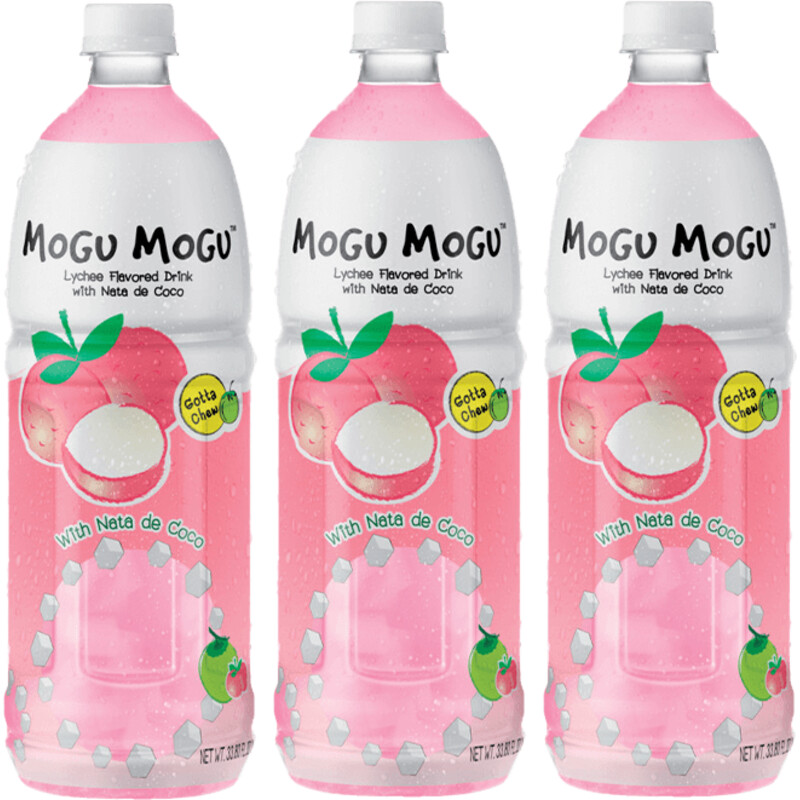 Een afbeelding van MoGu MoGu dranken pakket lychee