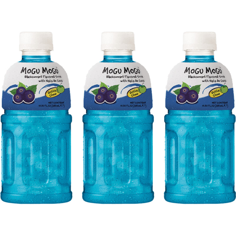 Een afbeelding van MoGu MoGu dranken pakket zwarte bes