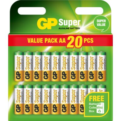 pdp-image-GP Super alkaline AA batterijen