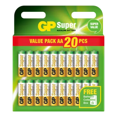 pdp-image-GP Super alkaline AA batterijen