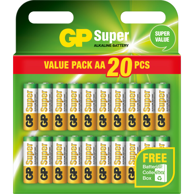 GP Super alkaline AA batterijen bestellen | Albert Heijn