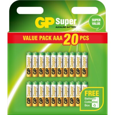 pdp-image-GP Super alkaline AAA batterijen