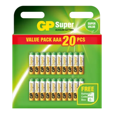 pdp-image-GP Super alkaline AAA batterijen