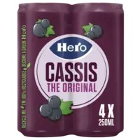 Hero Cassis the original 4-pack