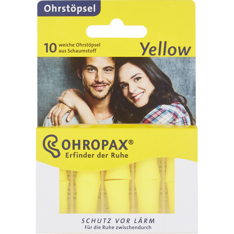 Een afbeelding van Ohropax Yellow