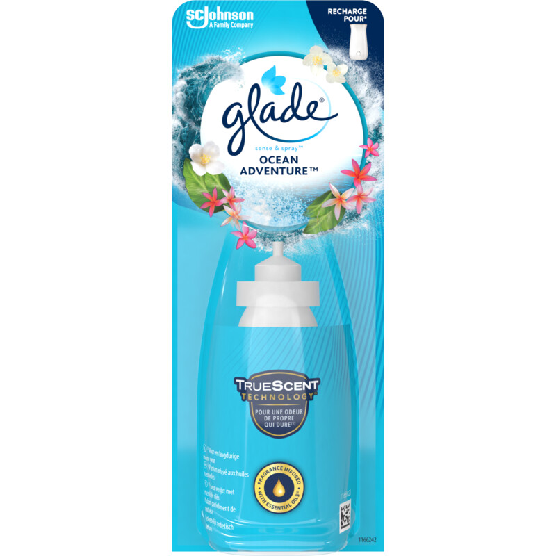 Een afbeelding van Glade Sense & spray ocean adventure navulling