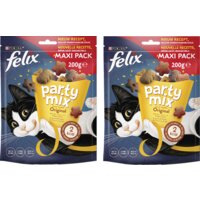 Een afbeelding van Felix Party Mix kattensnacks voordeel