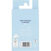 Een afbeelding van AH Pantysok zijdeglans zwart 15 denier