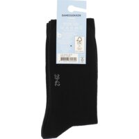 Een afbeelding van Blue Damessokken zwart 39-42