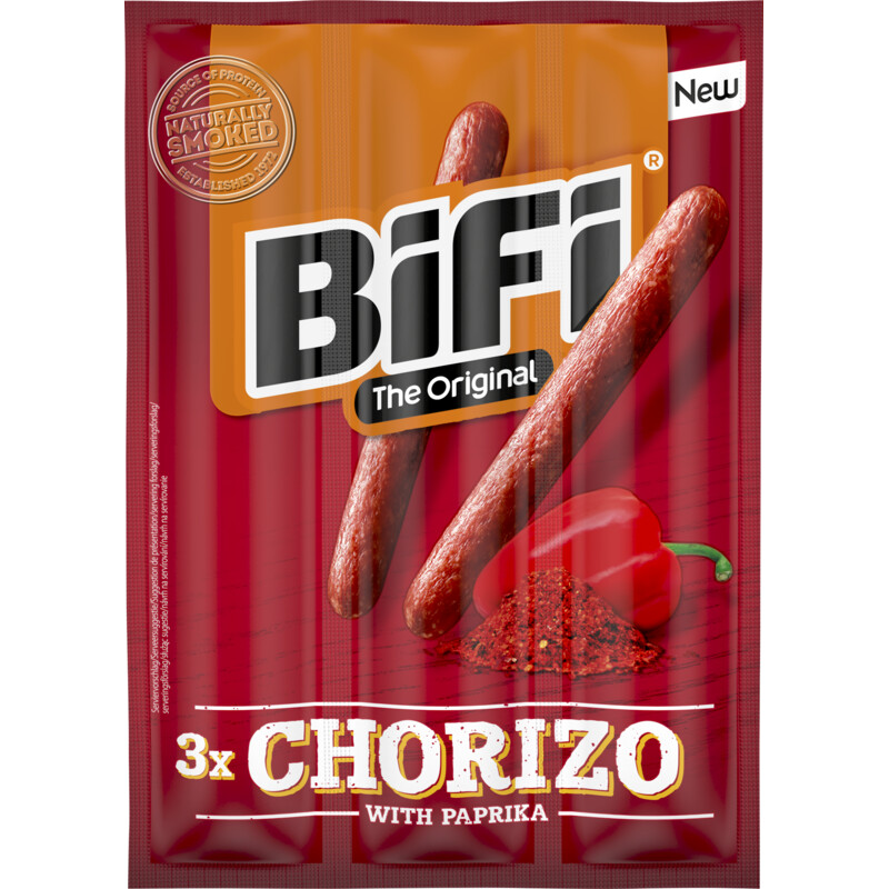 Een afbeelding van Bifi Chorizo 3-pack