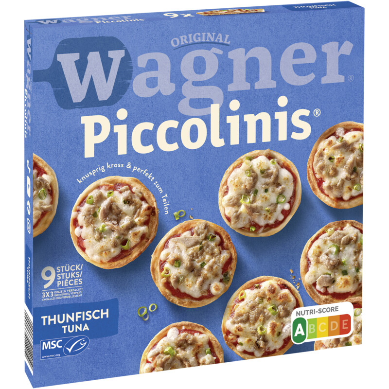 Een afbeelding van Wagner Piccolinis mini pizza tuna
