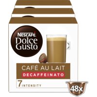 Een afbeelding van Nescafé Dolce Gusto Cafe au lait decaffeinato