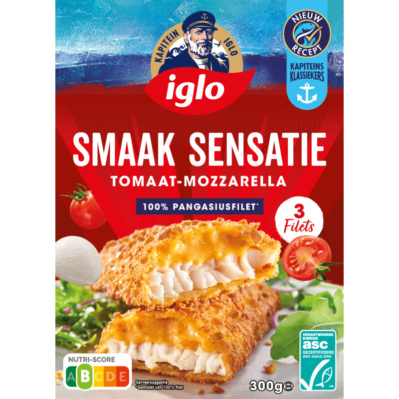 Een afbeelding van Iglo Smaak sensatie tomaat mozzarella