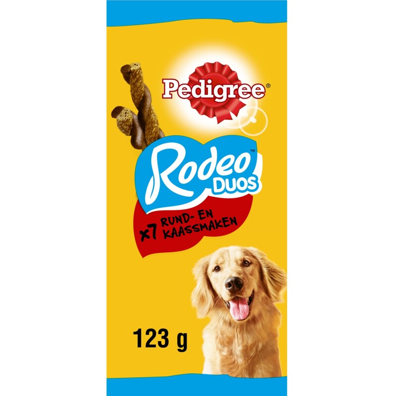 Een afbeelding van Pedigree Rodeo duo's rund- en kaassmaken