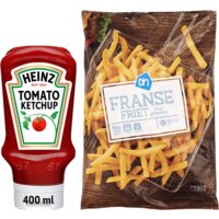 Een afbeelding van Heinz Tomaten Ketchup x AH Franse Friet