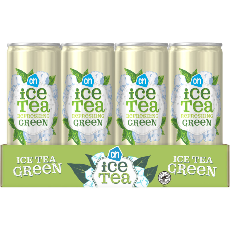 Een afbeelding van AH Ice tea green 12-pack