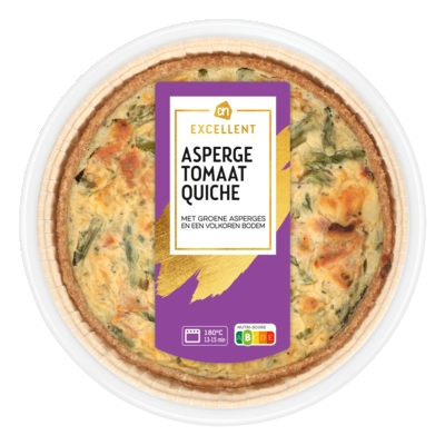 pdp-image-AH Excellent Asperge tomaat quiche