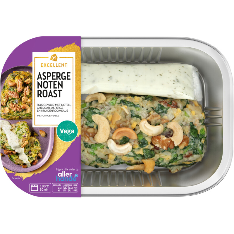 Een afbeelding van AH Excellent Asperge notenroast