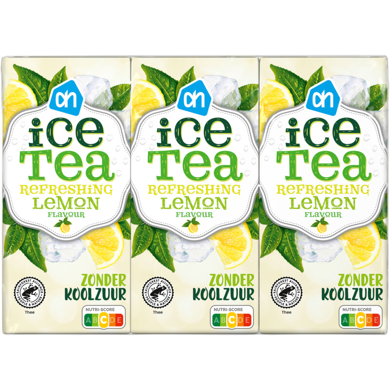 Een afbeelding van AH Ice tea refreshing lemon 6-pack