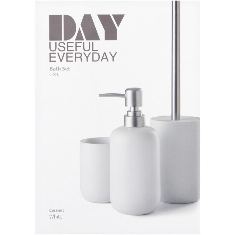 Een afbeelding van Day Badkameraccessoires set wit