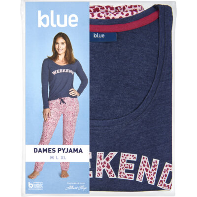 pdp-image-Blue Dames pyjama roze XL