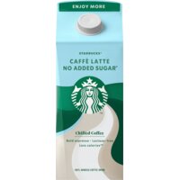 Een afbeelding van Starbucks Caffe latte no added sugar