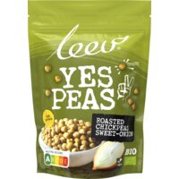 Een afbeelding van Leev Yes peas roasted chickpeas sweet-onion