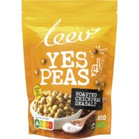 Een afbeelding van Leev Yes peas roasted chickpeas seasalt
