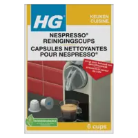 HG Nespresso reinigingscups