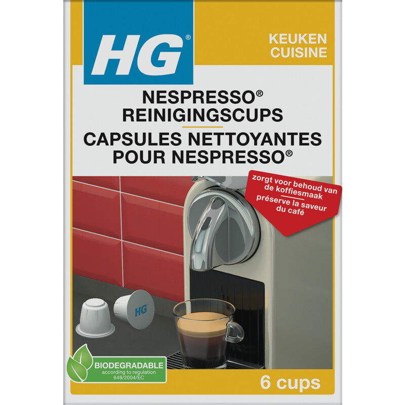 Fobie Immigratie Symptomen HG Nespresso reinigingscups bestellen | Albert Heijn