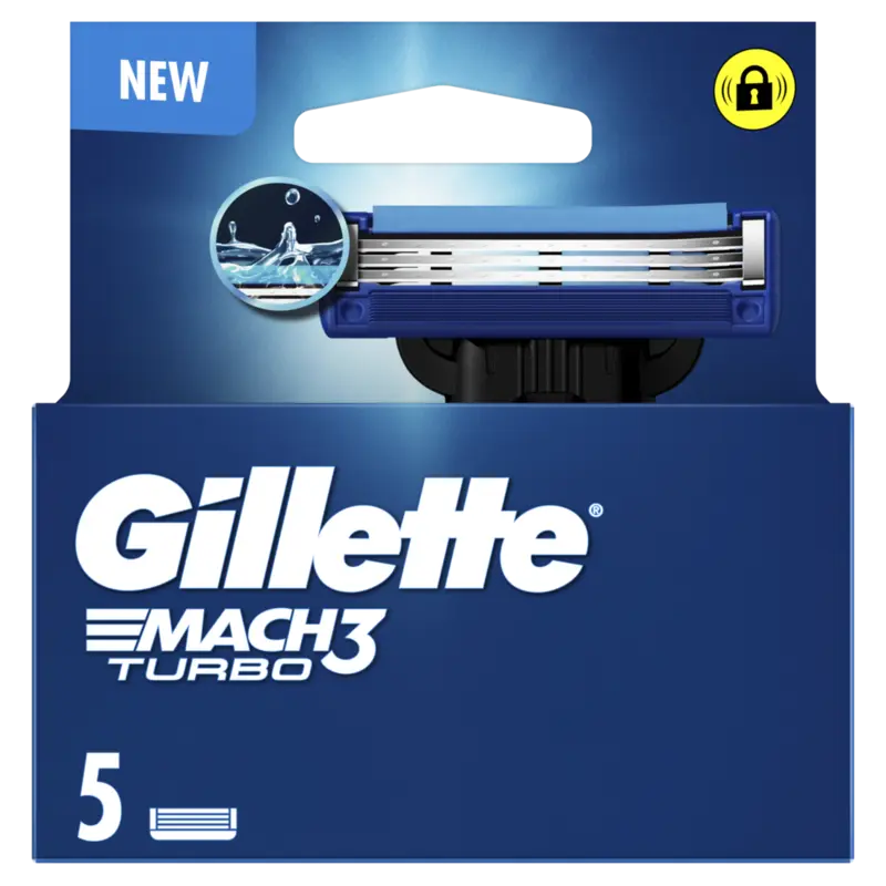 Gillette Mach3 turbo navulmesjes