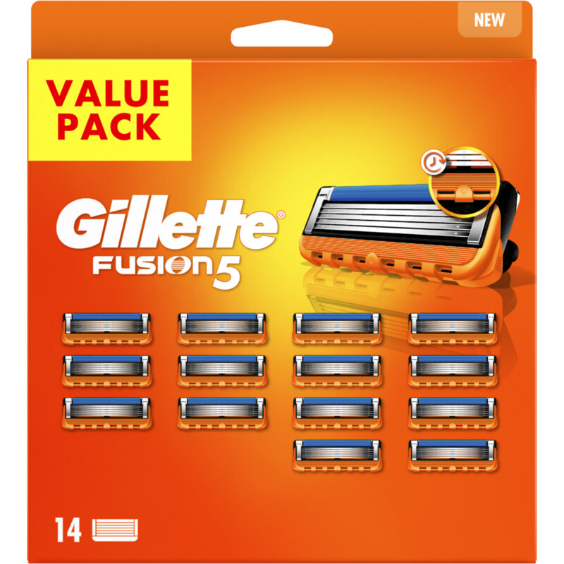 Een afbeelding van Gillette Fusion5 scheermesjes voordeelverpakking